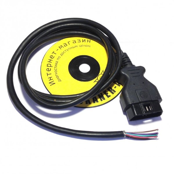 Разъем OBD2 "папа"