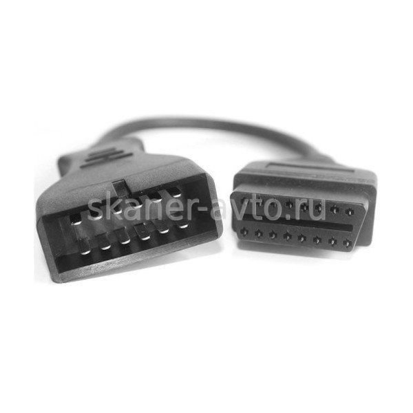 Переходник ВАЗ/ДЭУ GM12pin-OBDII